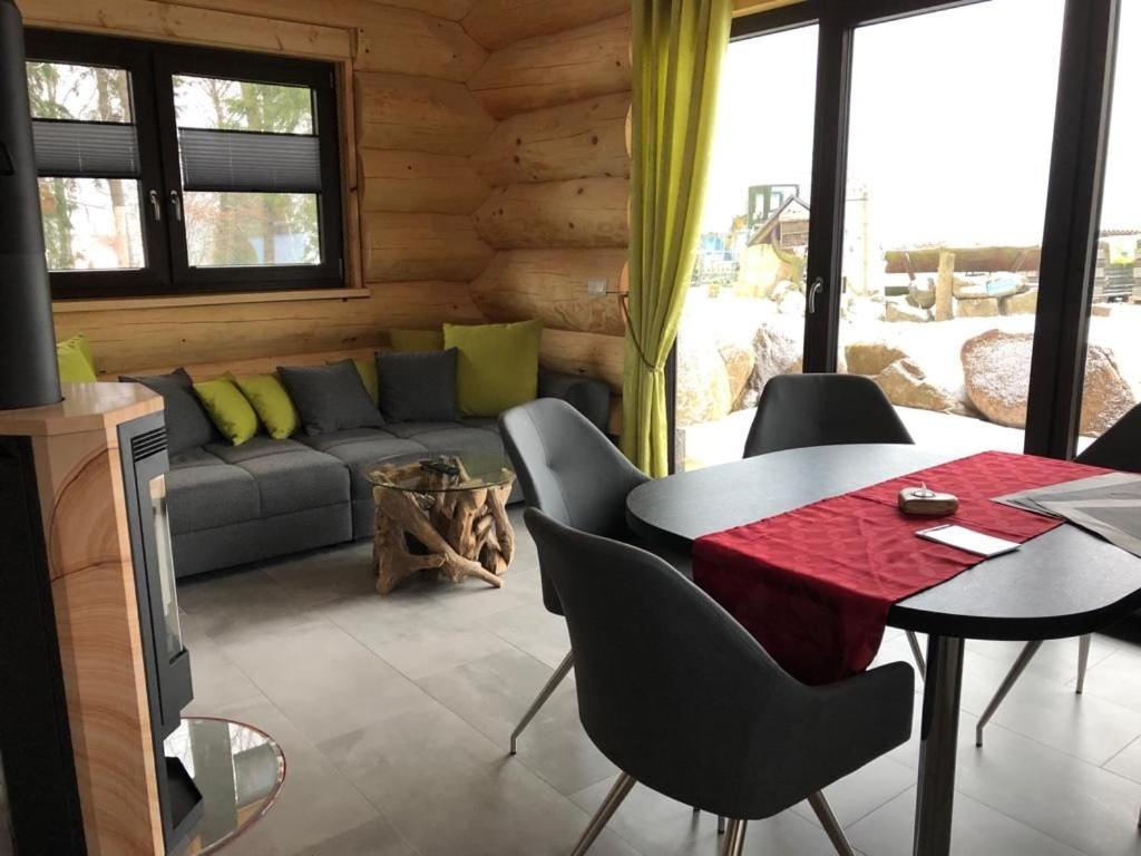 Naturstammhaus Und Appartements Zum Brockenbaecker Tanne Eksteriør bilde