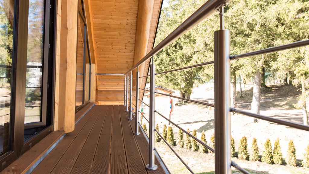 Naturstammhaus Und Appartements Zum Brockenbaecker Tanne Eksteriør bilde